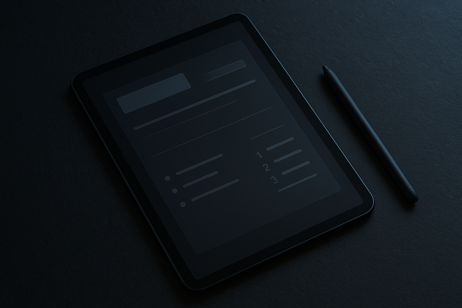 Wireframe of a blog outline with key sections