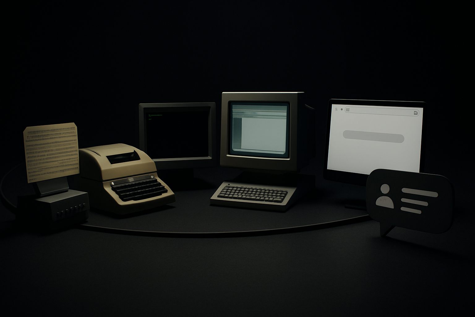 From Command Lines to Chat Interfaces A Short History of Getting Computers to Listen