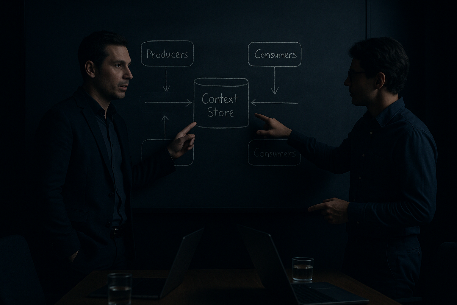 Team mapping a context layer architecture