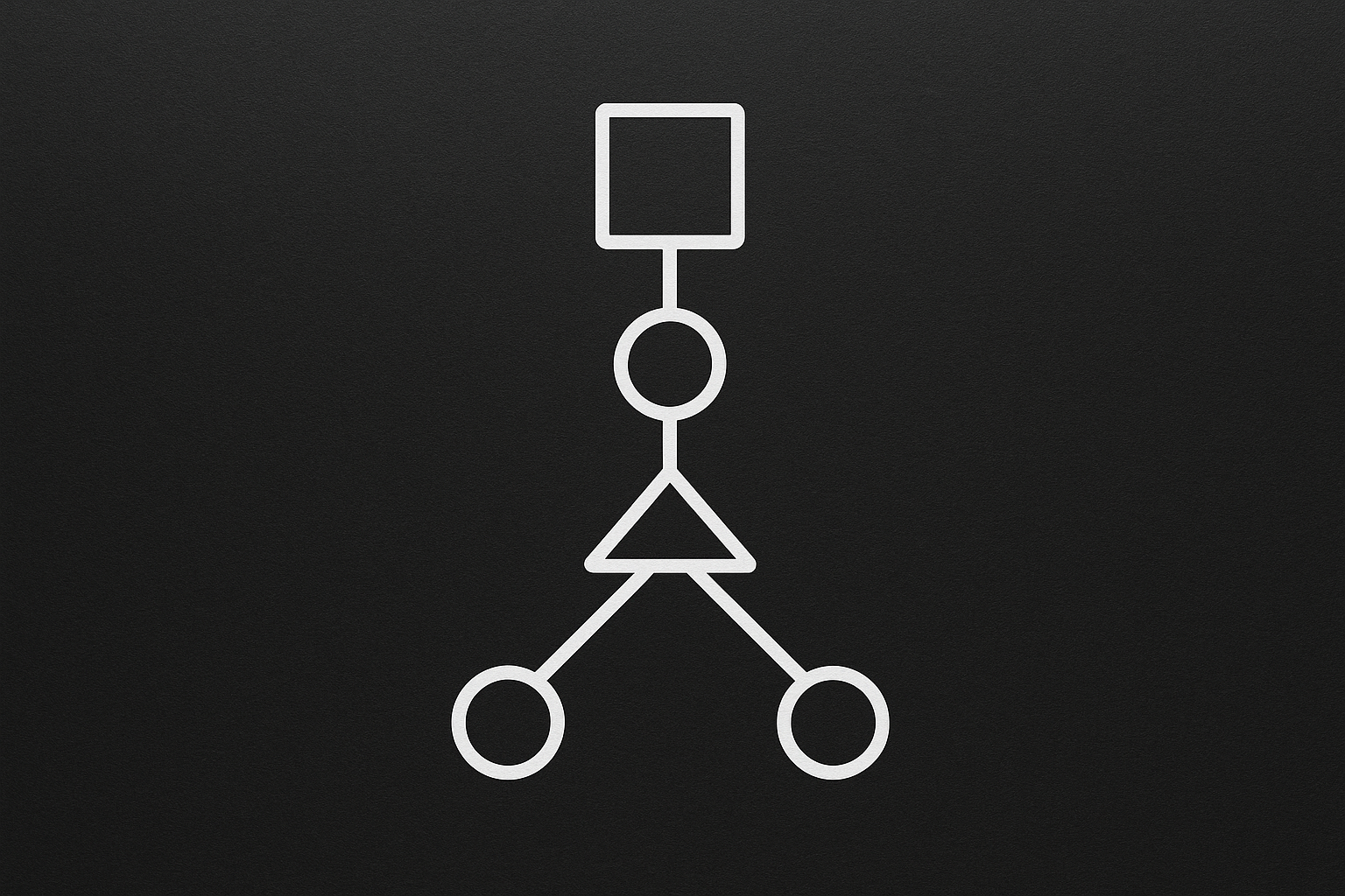 Minimal flowchart showing a stable automated workflow