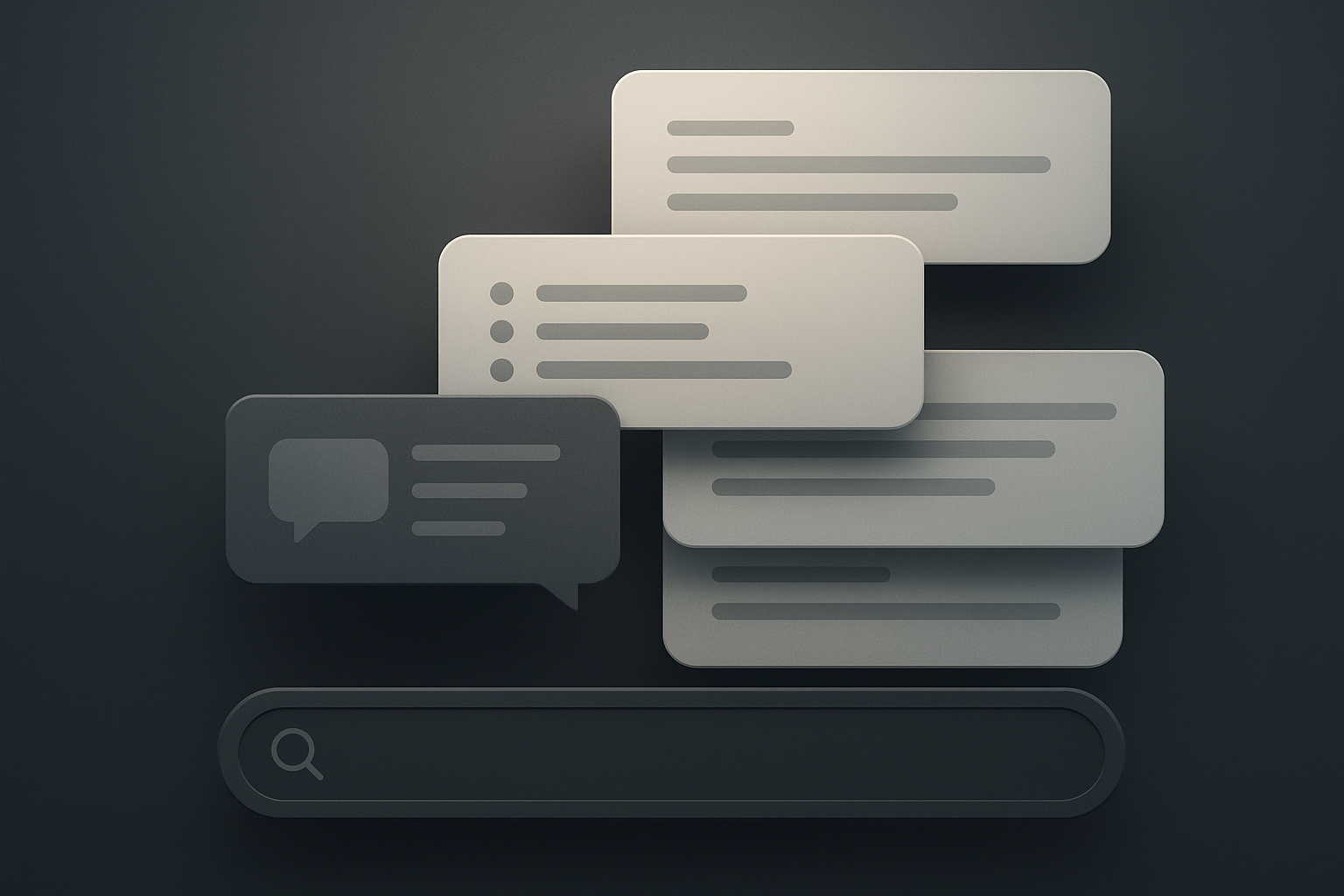 Conversational AI as a search surface