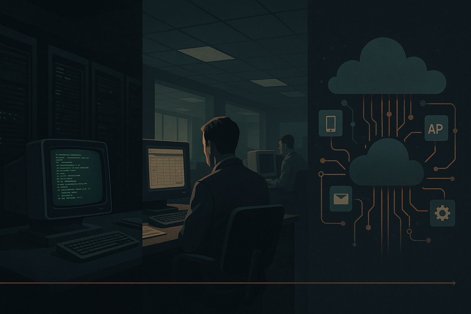 A Short History of Business Software in Three Big Shifts