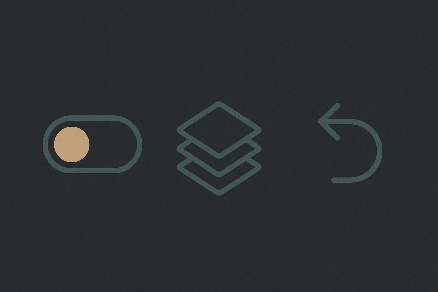 Diagram of invisible support patterns