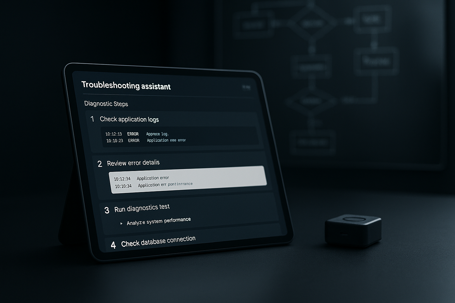 Troubleshooting assistant