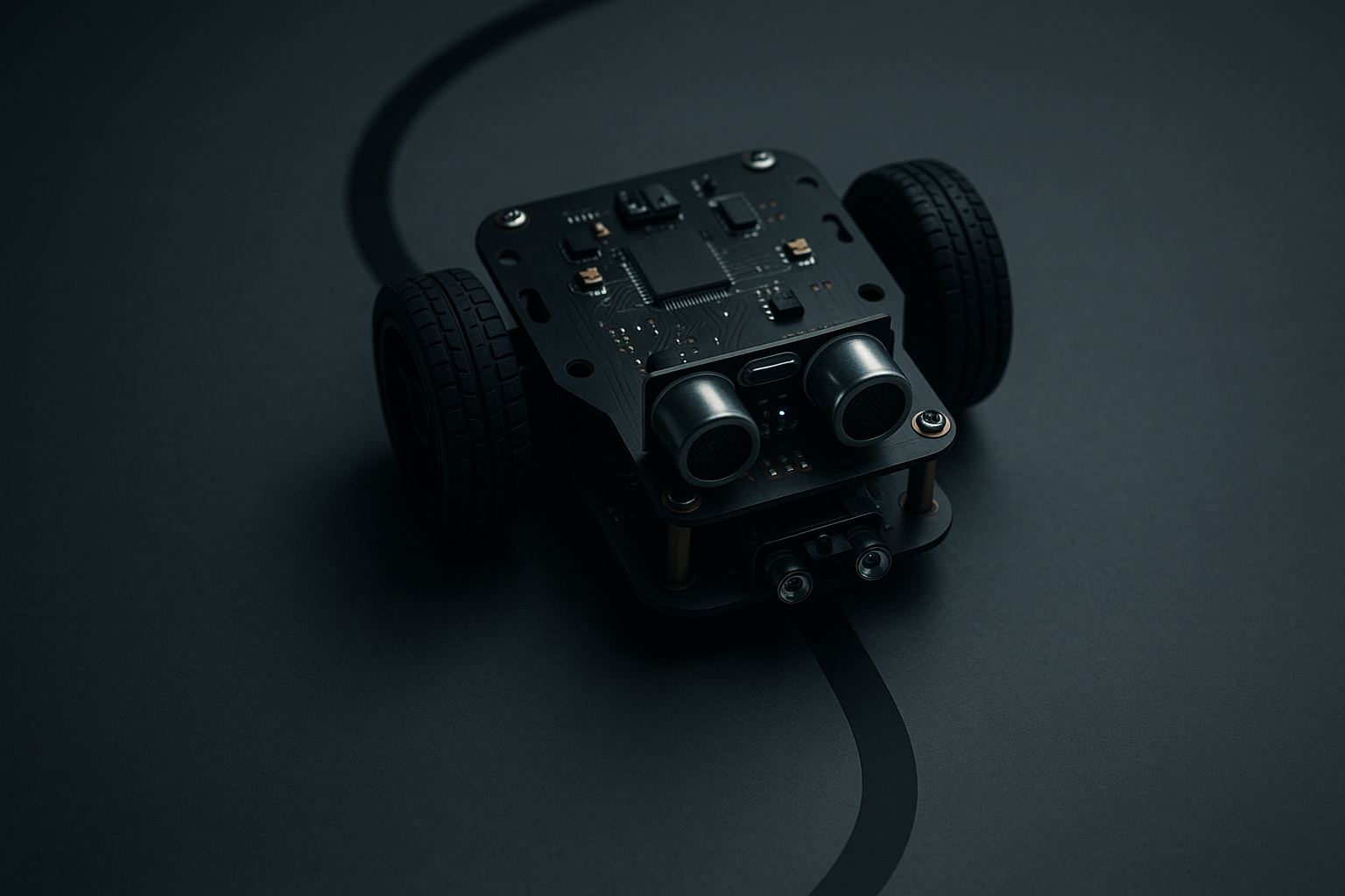 How to Teach a Small Robot to Follow a Line